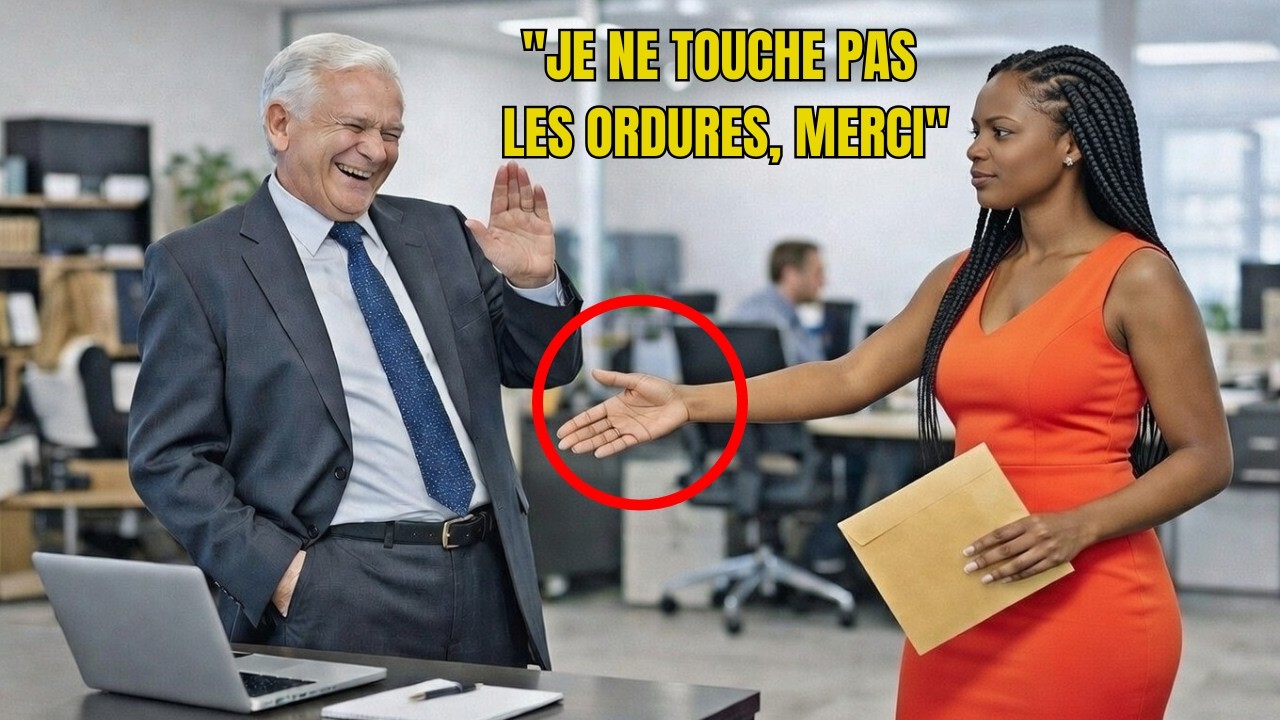 Il s'est moqué d'elle et a refusé de lui serrer la main car elle était noire, mais il l'a payé cher