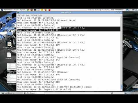 Using NMAP for Ping-Sweep and OS Detection | How Perform a ping sweep using nmap