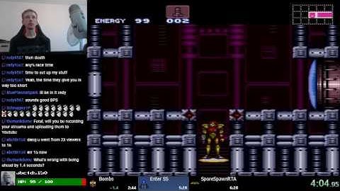 Super Metroid SporeSpawnRTA Speedrun in 6:27