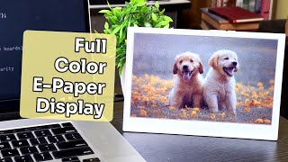 Full Color e-paper display | No coding required | Seeed Studio reTerminal E1002