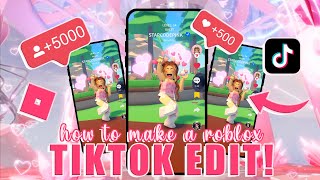 how to make a ROBLOX TIKTOK EDIT on MOBILE! (quick and easy!) || mxddsie ♡
☆ i hope this tutorial helped you make a roblox tiktok edit! ☆
⋘ ───────── ∗ ⋅◈⋅ ∗ ───────── ⋙
💖⭐️ USE STARCODE: PINK ⭐️💖
I’m a member of the Roblox Influencer Program and I may receive some perks and benefits from Roblox. If you use my star code, I will receive a commission from Roblox.
⋘ ───────── ∗ ⋅◈⋅ ∗ ───────── ⋙
roblox edit game: https://www.roblox.com/games/5771467270/CANCUN-8-TTD-3?gameSetTypeId=100000003&homePageSessionInfo=e1944588-008e-47fe-a129-3160487315c5&isAd=false&numberOfLoadedTiles=6&page=homePage&placeId=5771467270&position=1&sortPos=0&universeId=2047210140
⋘ ───────── ∗ ⋅◈⋅ ∗ ───────── ⋙
join my discord server: https://discord.gg/xrm3FszW7c
⋘ ───────── ∗ ⋅◈⋅ ∗ ───────── ⋙
(the intro is made by me!)
hope you all enjoy and please subscribe for more!
⋘ ───────── ∗ ⋅◈⋅ ∗ ───────── ⋙
you can find more of my work here!
instagram: https://www.instagram.com/mxddsie/
roblox: https://web.roblox.com/users/681294132/profile
roblox group: https://www.roblox.com/groups/5698519...
⋘ ───────── ∗ ⋅◈⋅ ∗ ───────── ⋙
thanks - maddie :) how to make a ROBLOX TIKTOK EDIT on MOBILE! (quick and easy!) || mxddsie ♡