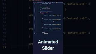 animated slider #html #css #webdesign #coding