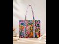Handmade Quilted Tote Bag. #totebag #handmadebag #quiltedbag #fashionbag #indianhandicraft