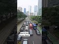 Macet di Jalan Sudirman-Thamrin Jakarta