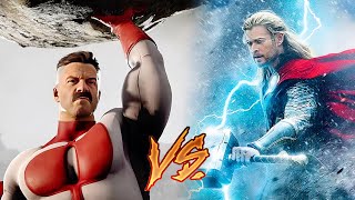 Thor VS Omniman Kim Kazanır? [MCU & MARVEL & INVINCIBLE Comics]