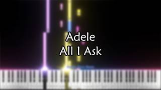 Adele - All I Ask | Roblox Piano