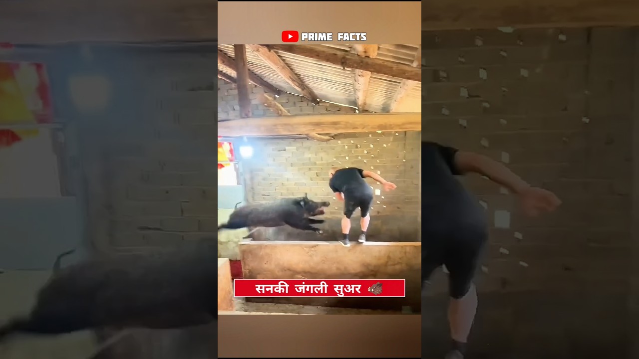 The Fearless Nature of Wild Boars