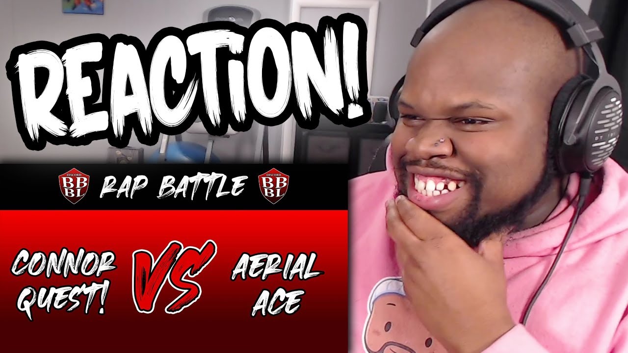Connor Quest! vs Aerial Ace - BBBL Discord Rap Battle League (Week 1) [REACTION]