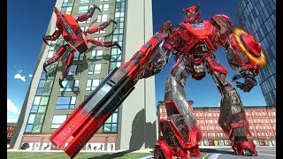 ► Us Police Transform Iron Robot Spider Hero - unreleased (turbo dreamz) Spider Robot Android screenshot 2