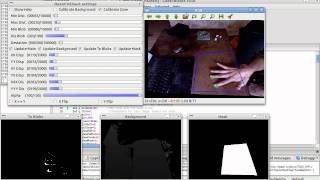 Simple Kinect Touch Demo - Ubuntu