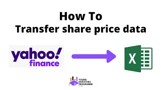 how to transfer share price data from yahoo finance to ms excel