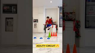 AGILITY CIRCUIT 🔥 NEXT LEVEL 🦶 PLYOMETRICS #speedandagility #plyometrics #shorts