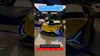Golden Lambo 🤩 #shorts #youtubeshorts #lamborghini #car #lambo #viral #fyp #explore  #carzstalker