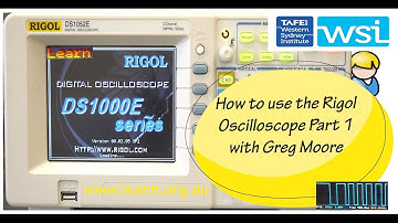 Rigol oscilloscope Introduction Basics TAFE NSW