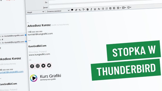 Настройка подписи в Mozilla