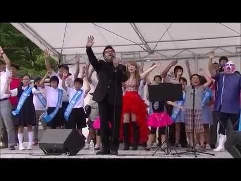 中西圭三「おかやまマルシェ」(6)　( 絆 )　 岡山市民の日テーマソング　2014.6.1