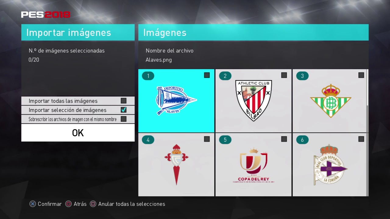 Pes 2018 - de Equipos y Ligas - Primera División España - YouTube