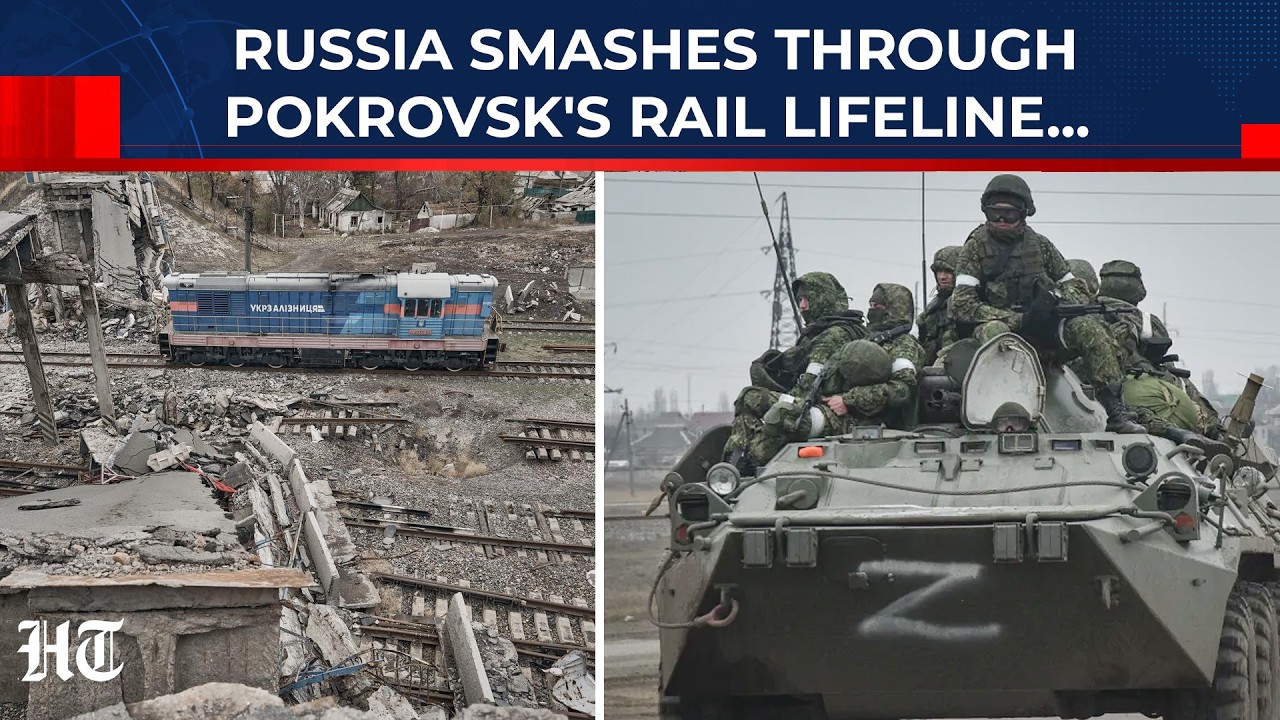 Russia Crosses Critical Pokrovsk Railway? Grim Reports From Ukraine Amid Trump’s Push For Peace Deal
