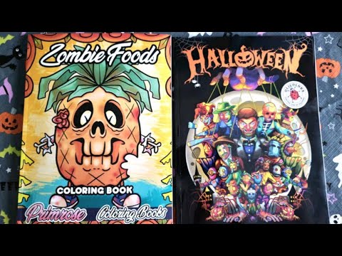 Flip Through Of Two Awesome New Coloring Books By Primrose and ...