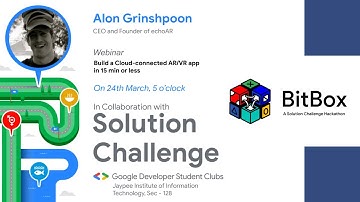 Webinar: Build a Cloud-Connected AR/VR App in 15 Minutes or Less using echoAR | BitBox