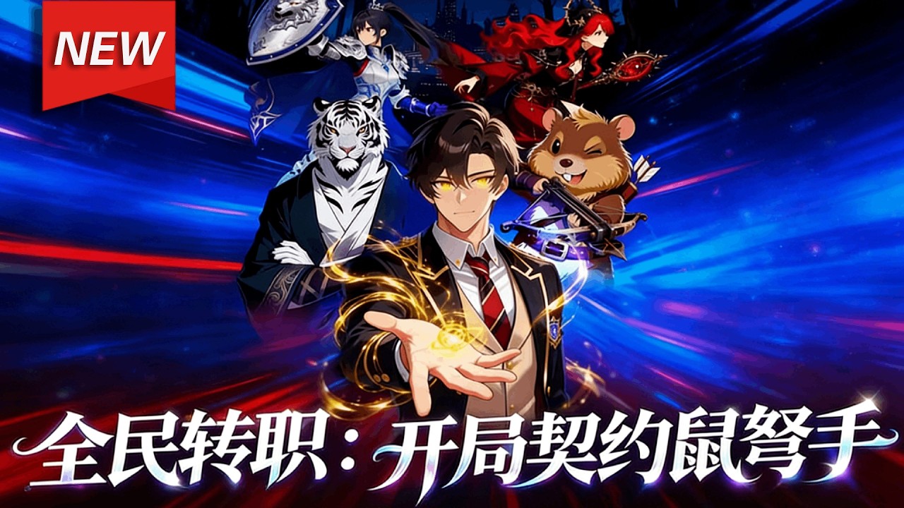 MULTISUB📢新番上线《全民转职：开局契约鼠弩手》第1~80集丨陆远重生回觉醒仪式当天，觉醒S级天赋却选择了被视为最弱的召唤师，只因绑定了“神级兼职系统”。#漫剧 #破晓动漫社