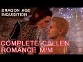 Dragon Age Inquisition: Cullen Romance with male Inquisitor - All Cutscenes (Bi Cullen Mod)
