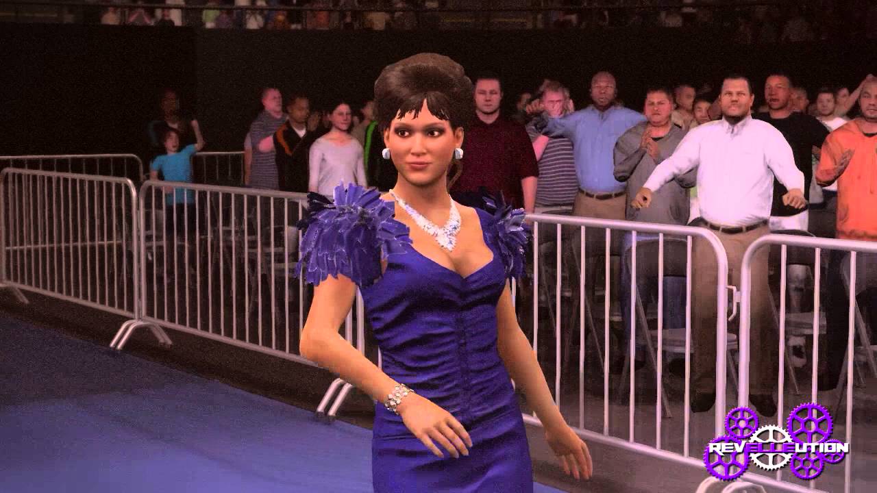 WWE 2K16 Mod: Miss Elizabeth Entrance - YouTube