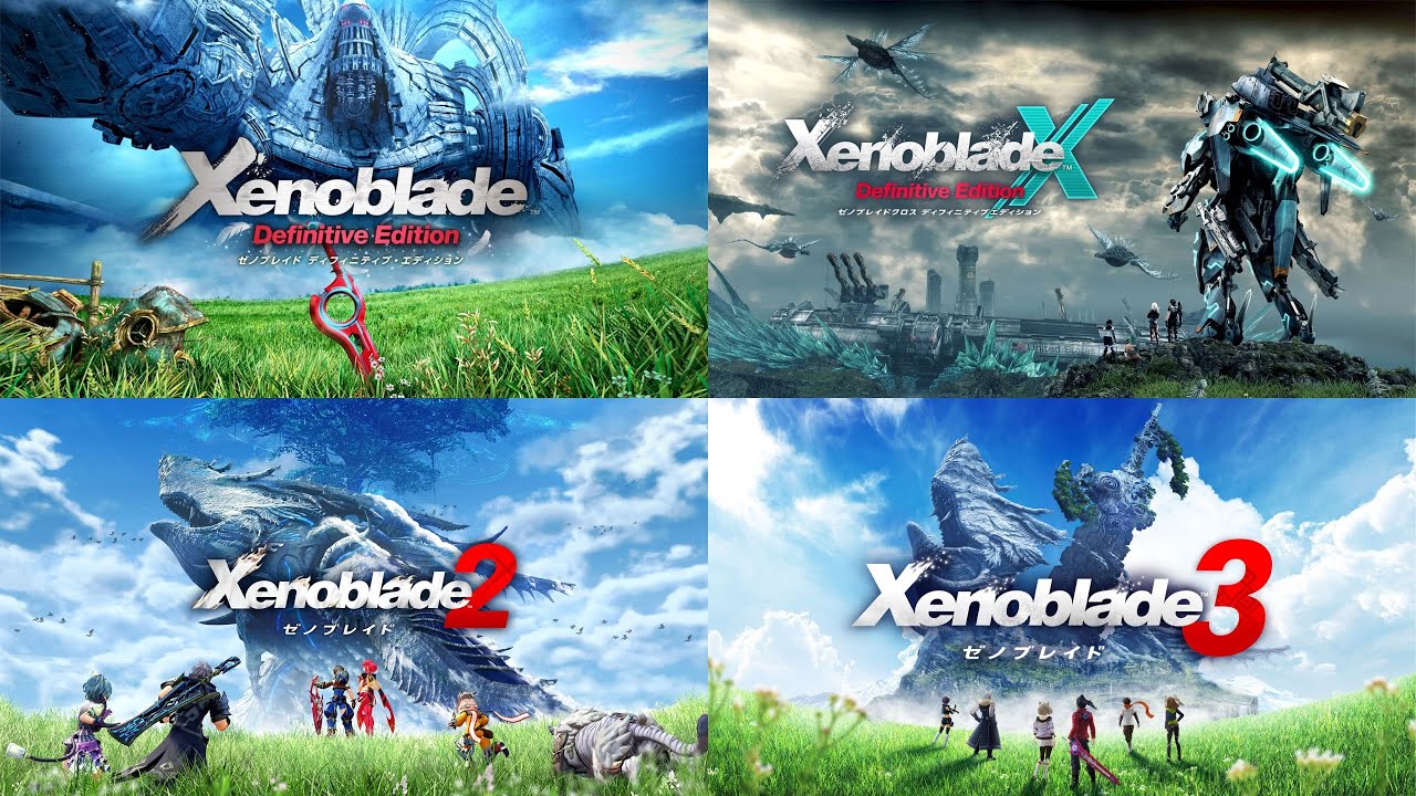 ゼノブレイド シリーズまとめ Xenoblade ゼノブレイドシリーズ タイトルテーマまとめ - YouTube