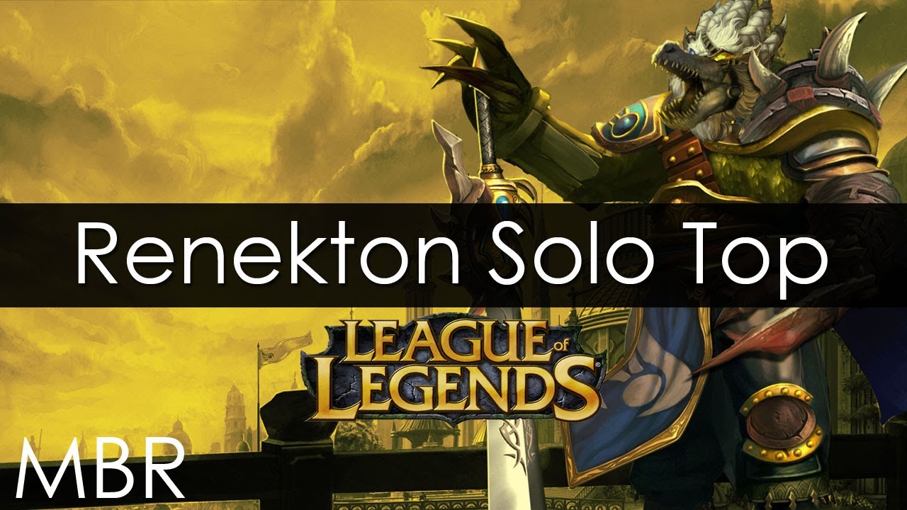 League of Legends - Renekton Top - 5 v 5 Dual Commentary - March 2013 - HD