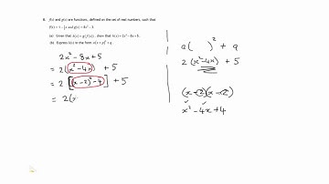 Q8 Paper 1 CfE Higher Maths Specimen Paper (SQA)