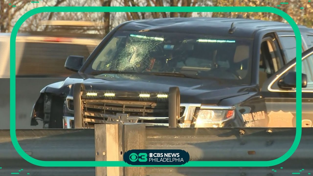 Stolen Police Car Pursuit Ends in Crash on I-95: Suspect Injured, Lanes Reopened