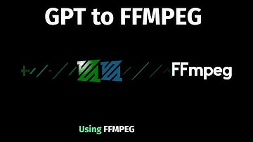 GPT to FFMPEG - Process Media, Audio, Video and Image using FFMPEG commands made with Open AI