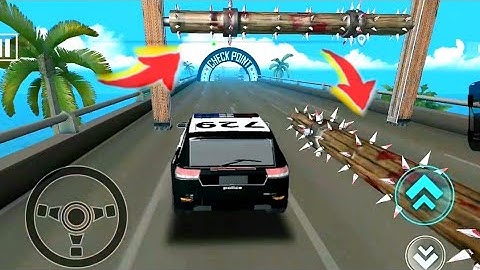 Deadly Race - Speed Car Bumps Challenge | Police Car Ep.1 (Android / IOS Gameplay)