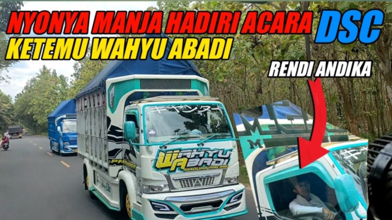 nyonya manja hadiri acara dsc ketemu Wahyu abadi😱