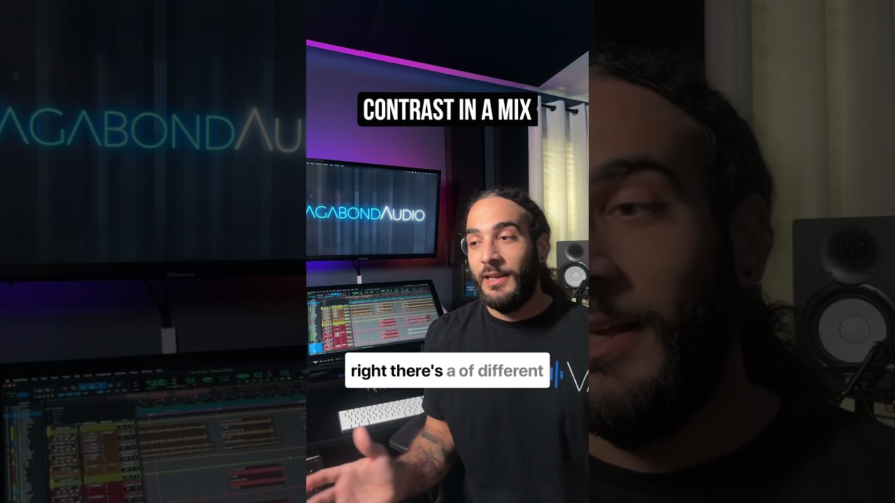Watch Contrast in a Mix #mixing #audioengineering on YouTube Watch Contrast in a Mix #mixing #audioengineering on YouTube
