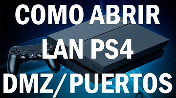 COMO abrir NAT PS4  (ABRIR DMZ)