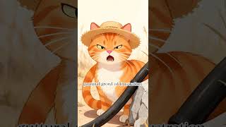 🐈How a Brave Cat Worked Hard in Fields for Family