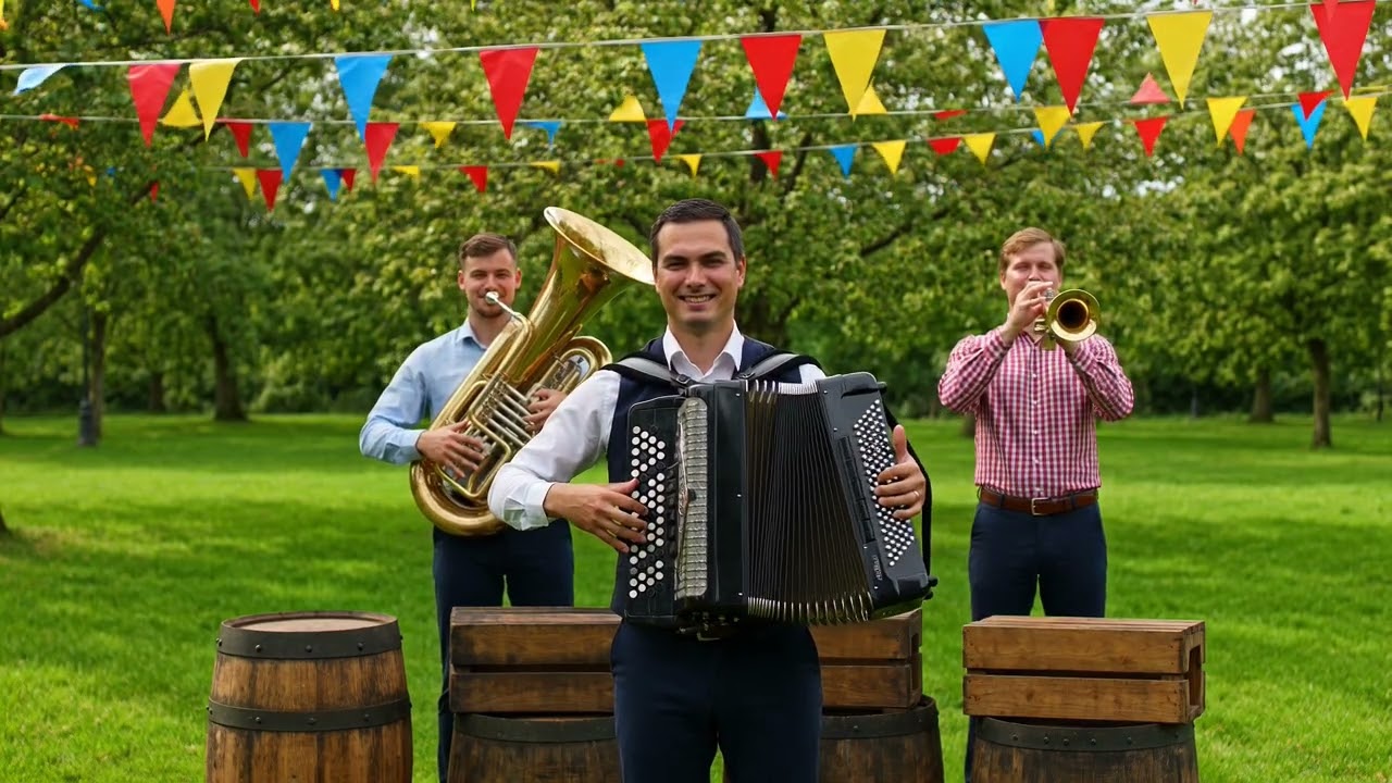 German Alps Festival 🎵 Polka, Waltz & Traditional Brass Band Joy | Weekend Celebration