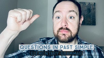 How to make questions in past simple - Elementary grammar lesson