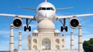 ताजमहल के ऊपर से उड़ने का अंजाम।  Why Aeroplane does not fly over Taj Mahal?
