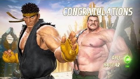 MARVEL VS. CAPCOM: INFINITE RYU AND HAGGAR