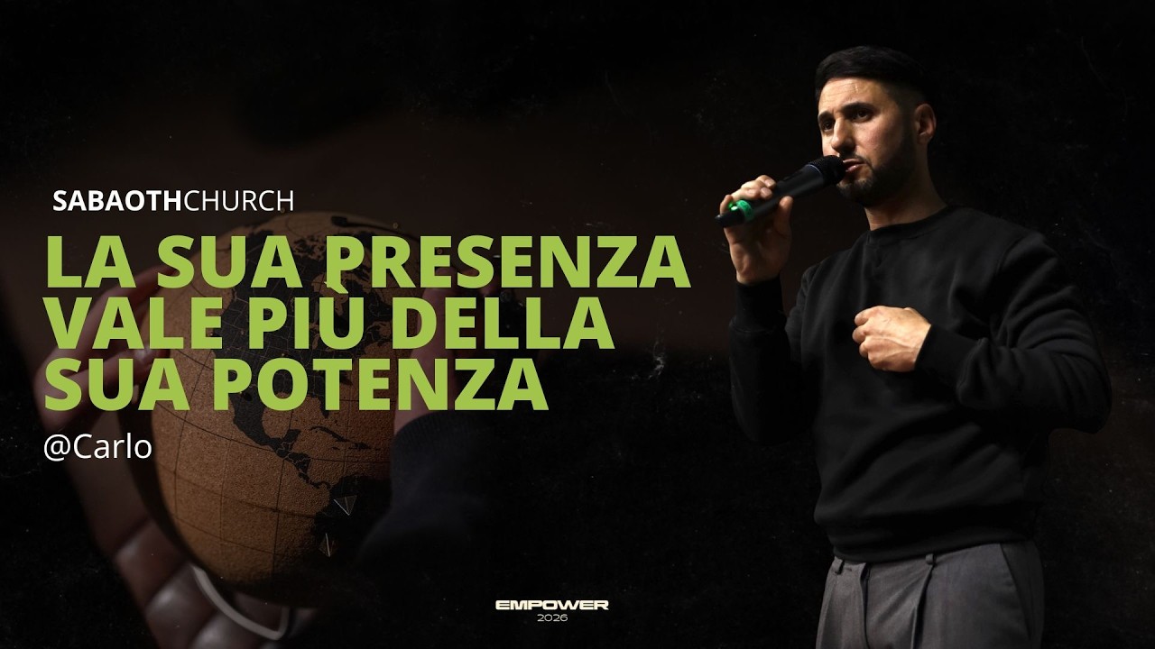 Domenica Gospel 01-03-26 | LA SUA PRESENZA VALE PIÙ DELLA SUA POTENZA | Carlo