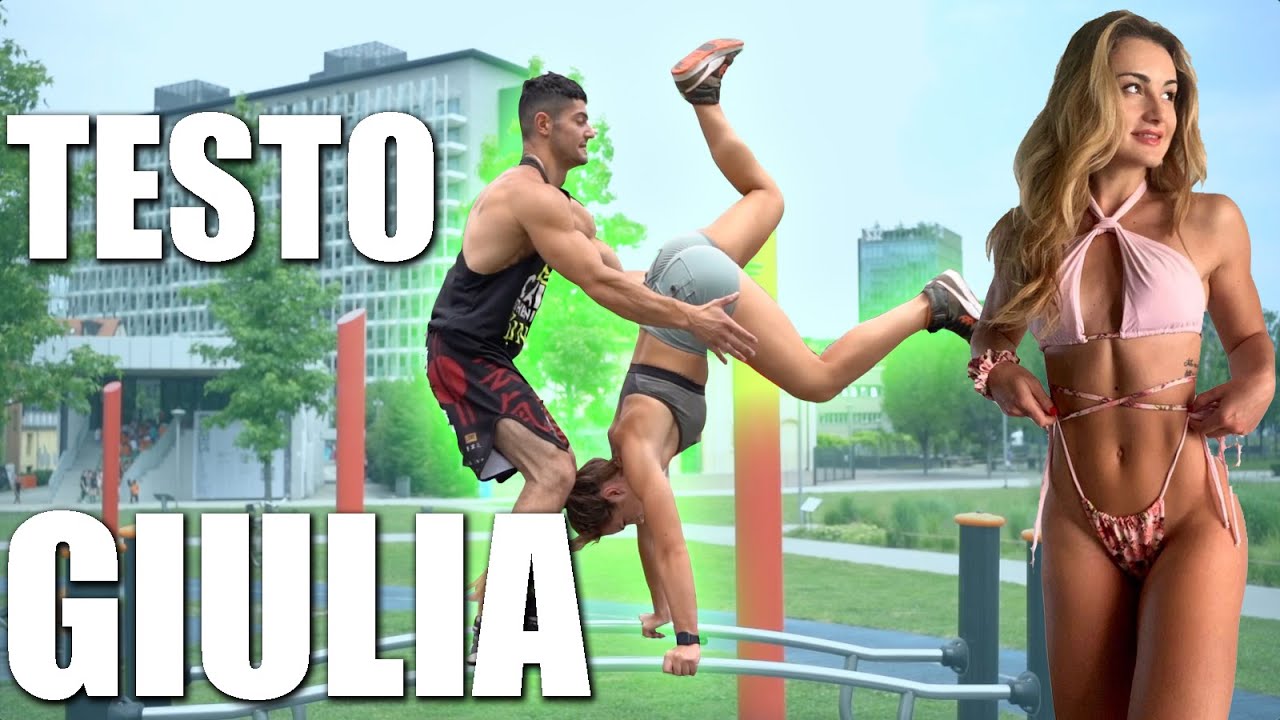 TESTO GIULIA COSTAX NEL CALISTHENICS YouTube