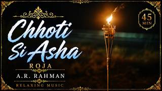 Chhoti Si Asha ✨| 45 Min A.R. Rahman  Relaxing Instrumental | Roja | Peaceful Music🌙