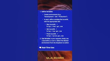Postman Environment Variables for Multi-Stage Testing