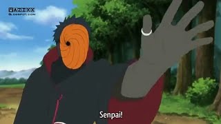 Tingkah lucu tobi!! Saat pertarungan sasuke vs deidara