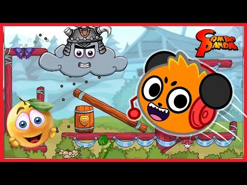 Orange Takeover! COVER ORANGE Let's Play iPad App Game with Combo Panda