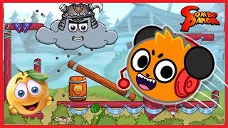 Orange Takeover! COVER ORANGE Let's Play iPad App Game with Combo Panda