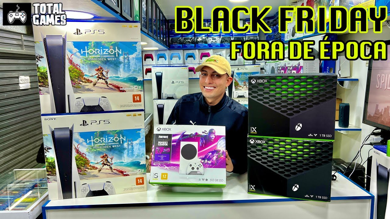 PS5 e Xbox Series mais baratos: vale a pena esperar a Black Friday? -  DeUmZoom