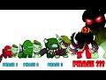 FNF comparison Battle Fliqpy & Imposter - ALL Phases of fnf Characters Friday Night Funkin Animation